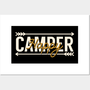 Happy camper Posters and Art